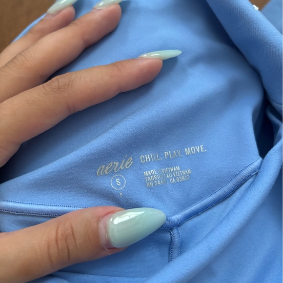 Offline by aerie real me high waisted legging baby blue - small - Picture 2 of 3